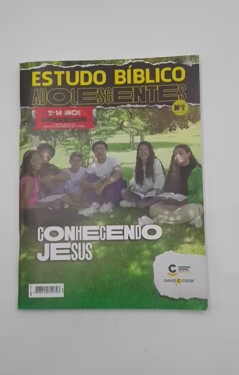 Revista EBD N02 Estudo Bíblico Adolecentes 12 a 14 anos - PROFESSOR