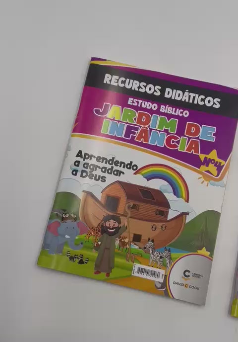 Kit Revista e Recurso Didático EBD Jardim de Infância 04  (04 a 06 anos) - Aprendendo a Agradar a Deus PROFESSOR