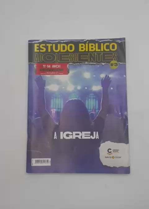 Revista EBD N03 Adolecentes (12 a 14 anos) - A Igreja -  PROFESSOR