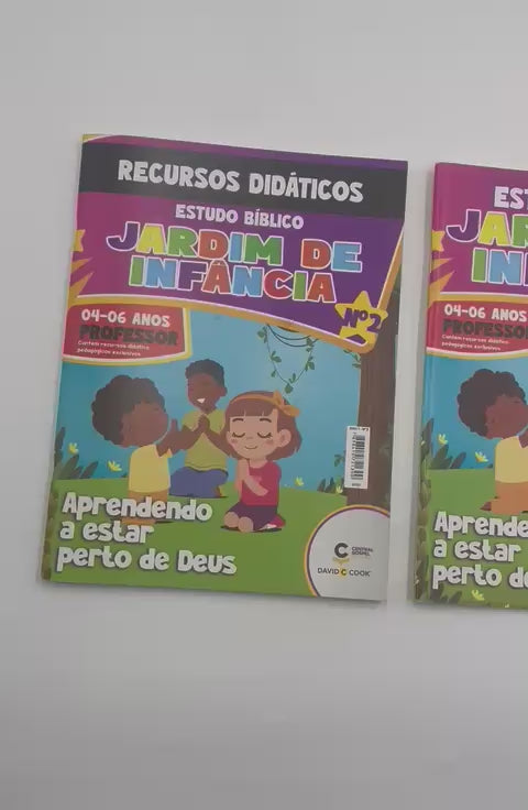 Kit Revista e Recurso Didático EBD N02 - Jardim de Infância (4-6 Anos) - Aprendendo a Estar Perto de Deus  - PROFESSOR