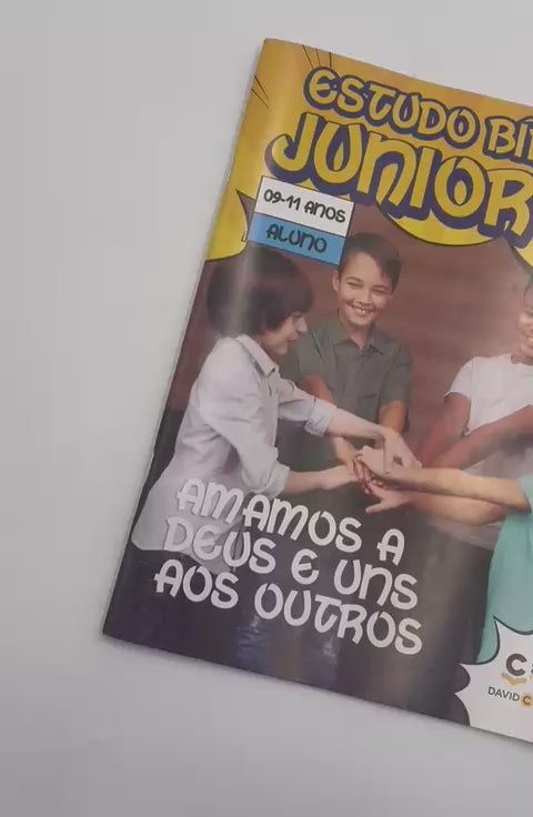 Revista EBD N01 - Juniores (9 a 11 anos) - Amamos a Deus e Uns aos Outros - ALUNO